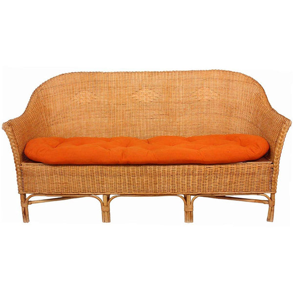 IRA Cane Locker Sofa Set with Centre Table (Natural Beige, Standard Size) - IRA Furniture
