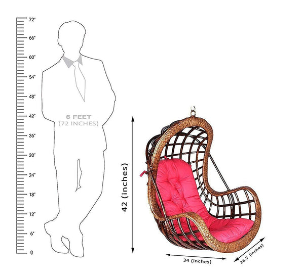 IRA Rattan Modest Swing Chair. - IRA Furniture