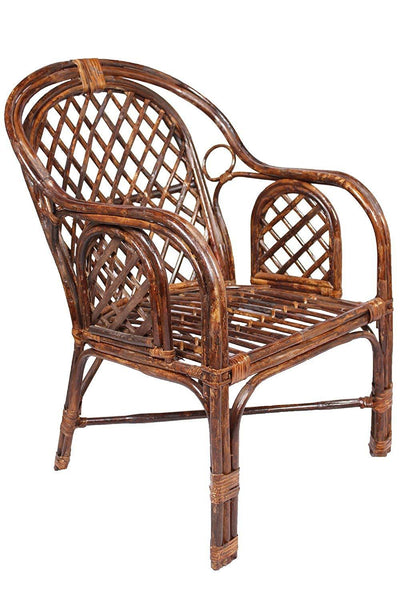 IRA Living Room 4 Seater (Rattan & Wicker,Brown) - IRA Furniture