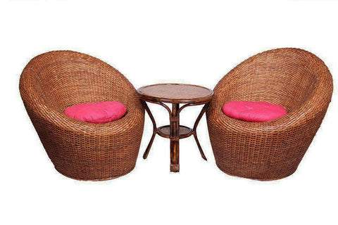 IRA Circular Styled Arm Chair with Table - IRA Furniture