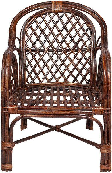 IRA Brown Chair Made Of Rattan & Wicker - IRA Furniture