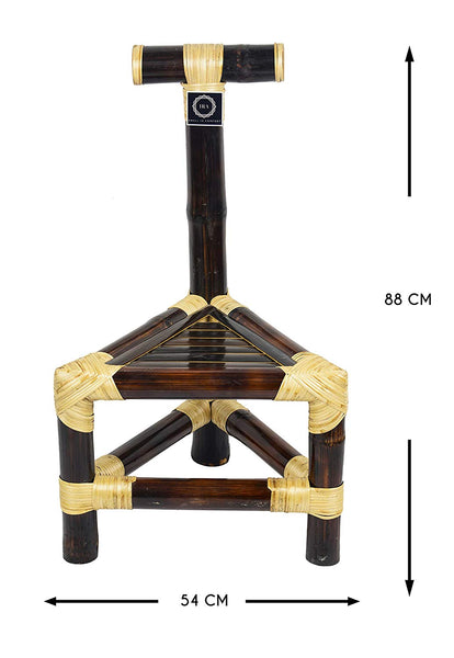 IRA Bamboo Coffee Outdoor Chair - IRA Furniture