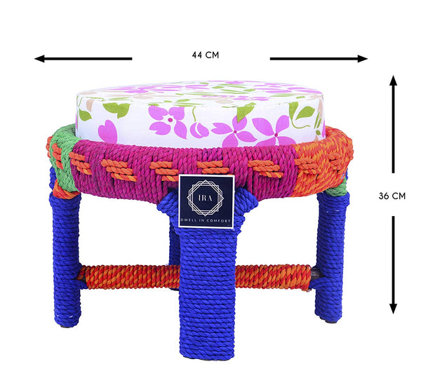IRA Multicolor Indoor Outdoor Small Table/Stool - IRA Furniture