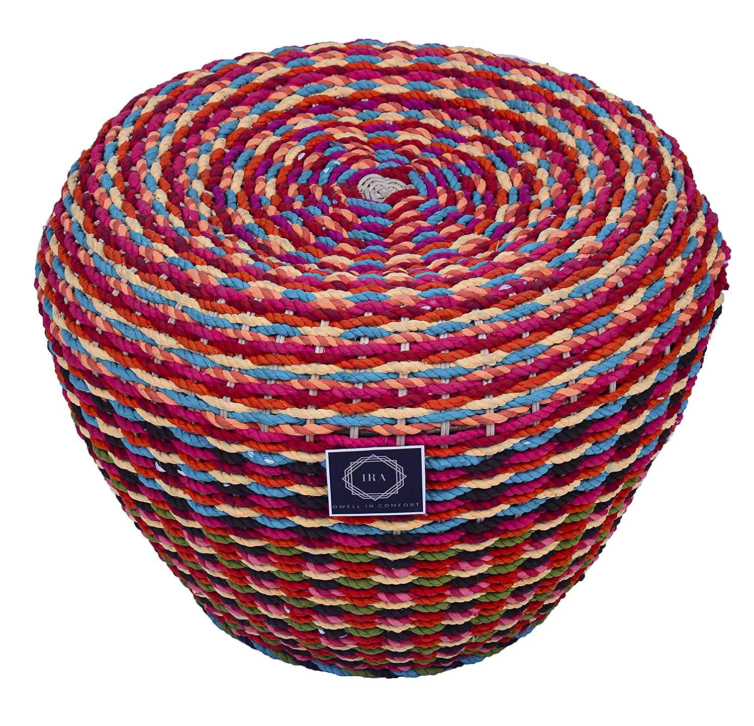 IRA Ottoman Multicolor - Home Decor - IRA Furniture