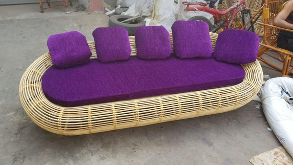 3 seater Sofa with cushion and Side Tables