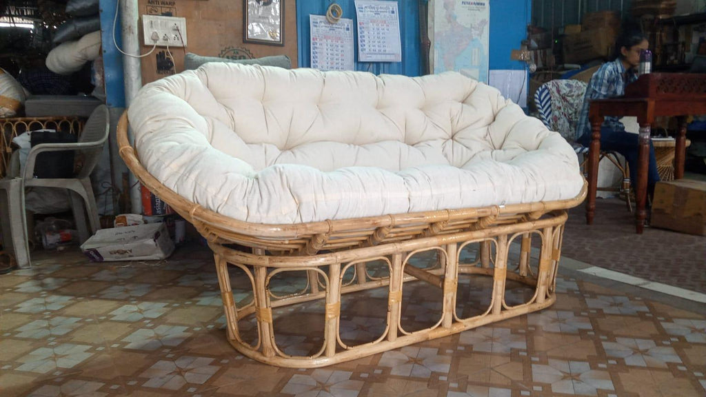 Rattan sofa online papasan